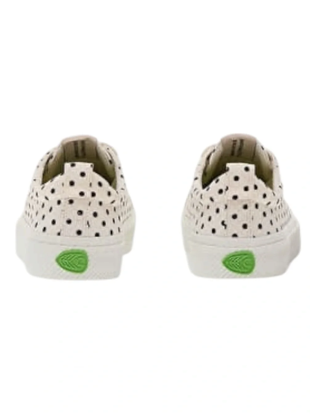 Cariuma OCA Low Polka‎ Dot White Black Canvas Sneakers Womens 8 SW 100103W15W